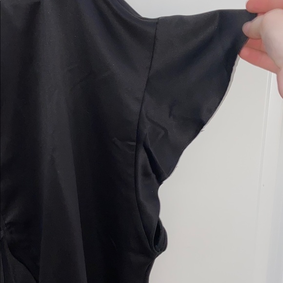 Black Silk Robe - Picture 3 of 4